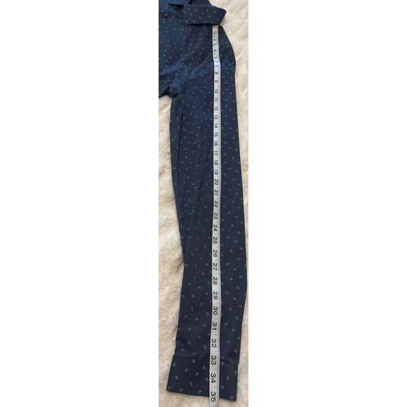 JF J. Ferrar Big & Tall Button-Down Shirt Cotton Blend Men Sze 16.5 (38/39) READ - Picture 14 of 16